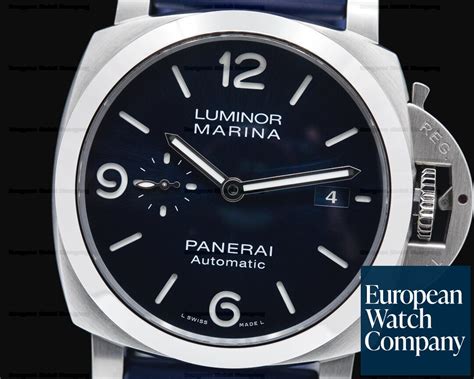 panerai blue dial 44mm|panerai pam 01313.